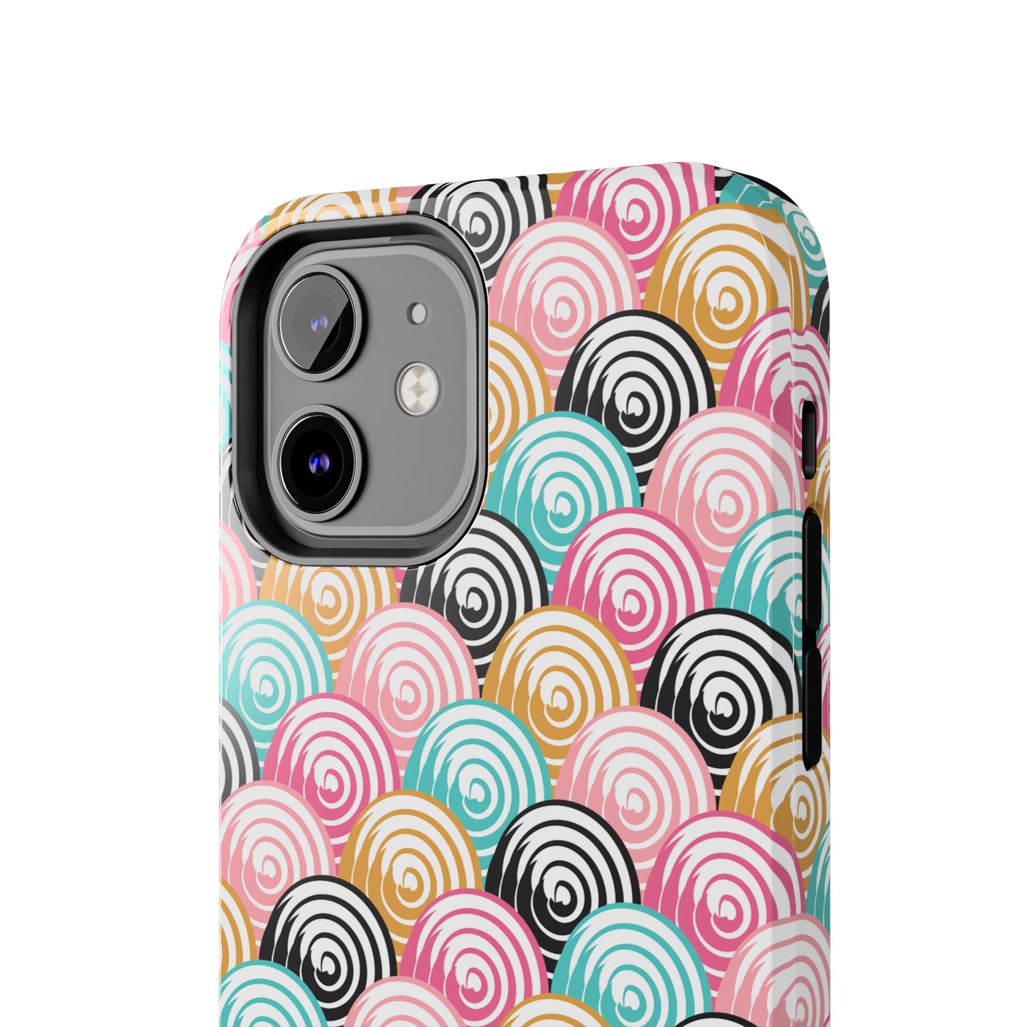 Rainbow Swirls Pattern design Tough Phone Case compatible with a large variety of iphone models