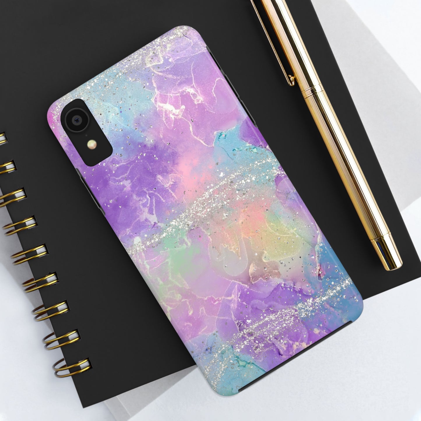 Watercolor print design Tough Phone Case compatible with a large variety of iphone models