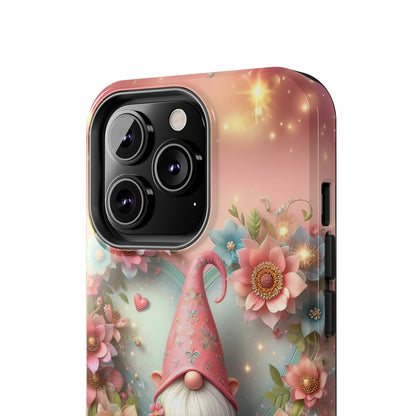 Super Cute Gnome Digital print Design Tough Phone Case compatible with a large variety of iPhone models, Gift, Phone Case