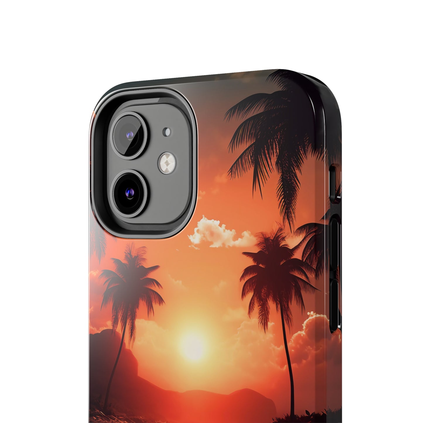 Sunset Beach Design iPhone Case, Beautiful Beach Scene, Artsy Surf Design, Protective Phone Cover compatible with a large variety of iPhone models, Phone Case, Gift