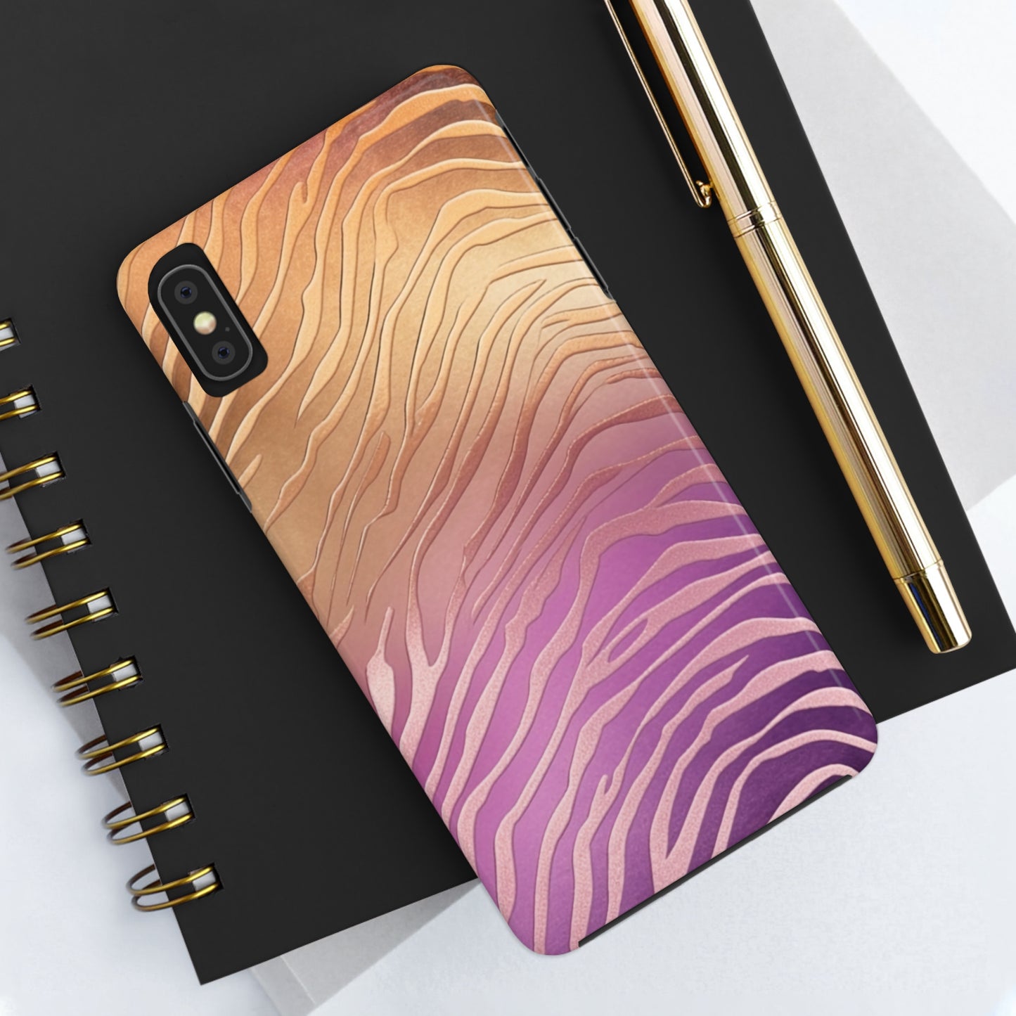 Modern Twist Zebra print design Phone Case- Lightweight, Impact Resistant Cover for iPhone 6, 6s, 12, 13, 14, 15