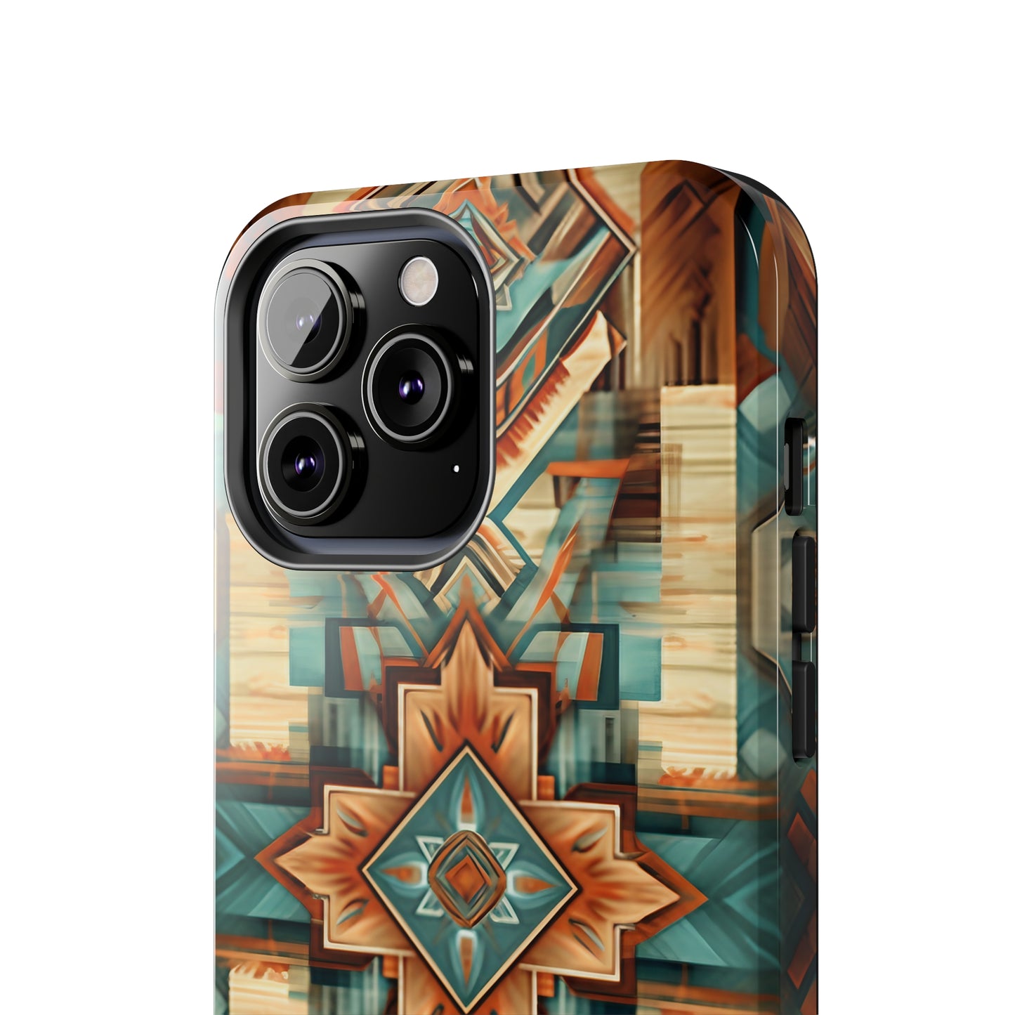 Native American Pattern Design Tough Phone Case compatible with a large variety of iPhone models, Gift, Phone Case