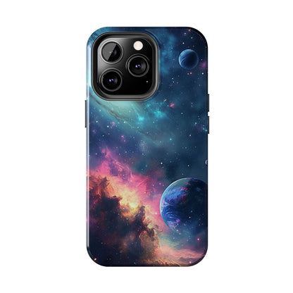 Galaxy pattern Digital print Design Tough Phone Case compatible with a large variety of iPhone models, Gift, Phone Case