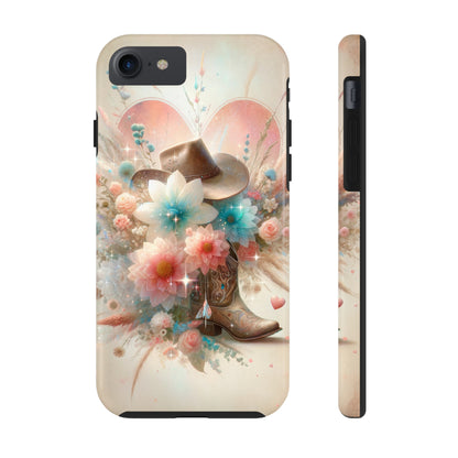 Western Boho Pattern Design Tough Phone Case compatible with a large variety of iPhone models, Gift, Phone Case