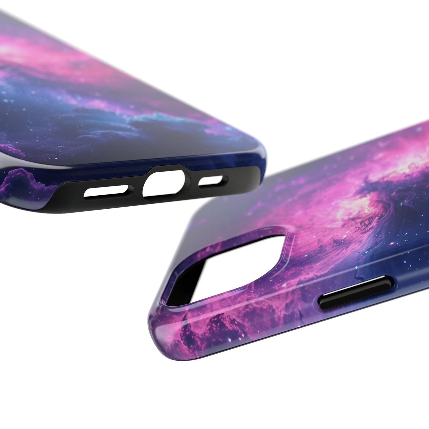 Cosmic Landscape Starry Night Design Phone Case- Lightweight, Impact Resistant Cover for iPhone 6, 6s, 12, 13, 14, 15