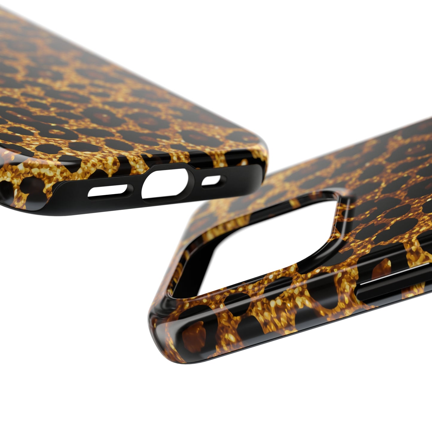 Cheetah Print design Tough Phone Case compatible with a large variety of iPhone models, Birthday Gift, Phone Case