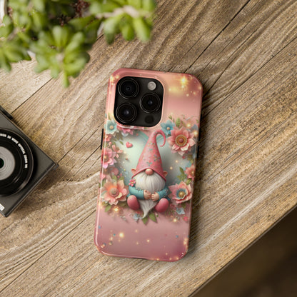 Super Cute Gnome Digital print Design Tough Phone Case compatible with a large variety of iPhone models, Gift, Phone Case