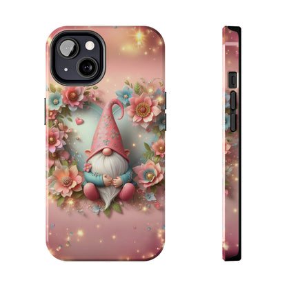 Super Cute Gnome Digital print Design Tough Phone Case compatible with a large variety of iPhone models, Gift, Phone Case