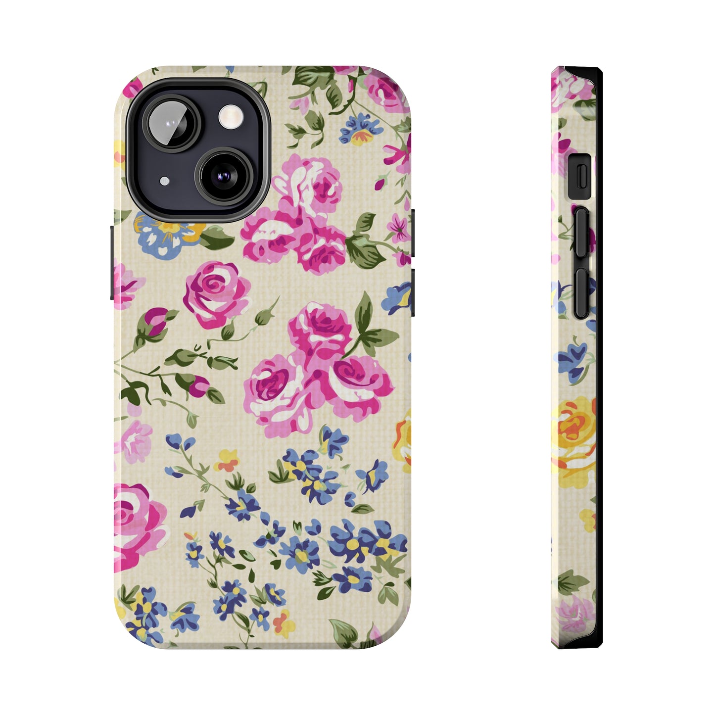 Western Pink Roses Design Tough Phone Case compatible with a large variety of iphone models