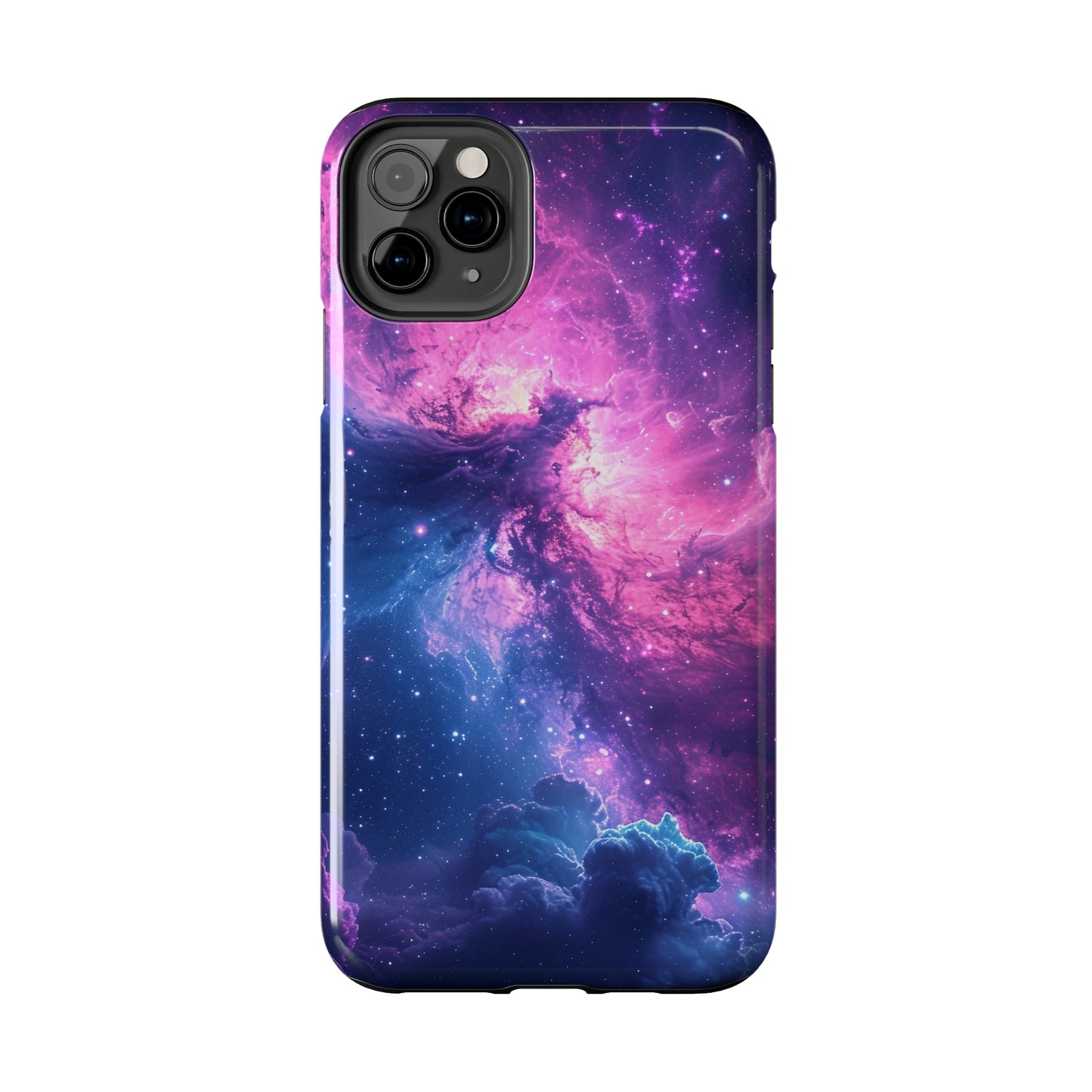 Cosmic Landscape Starry Night Design Phone Case- Lightweight, Impact Resistant Cover for iPhone 6, 6s, 12, 13, 14, 15