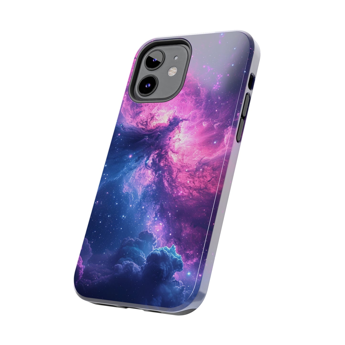 Cosmic Landscape Starry Night Design Phone Case- Lightweight, Impact Resistant Cover for iPhone 6, 6s, 12, 13, 14, 15