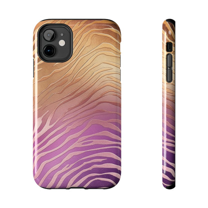 Modern Twist Zebra print design Phone Case- Lightweight, Impact Resistant Cover for iPhone 6, 6s, 12, 13, 14, 15