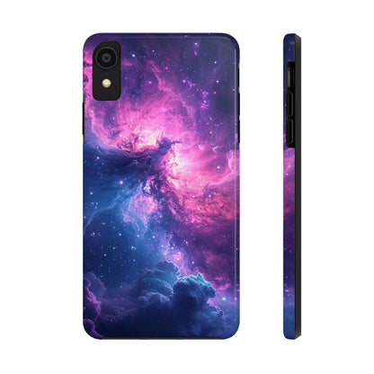 Cosmic Landscape Starry Night Design Phone Case- Lightweight, Impact Resistant Cover for iPhone 6, 6s, 12, 13, 14, 15