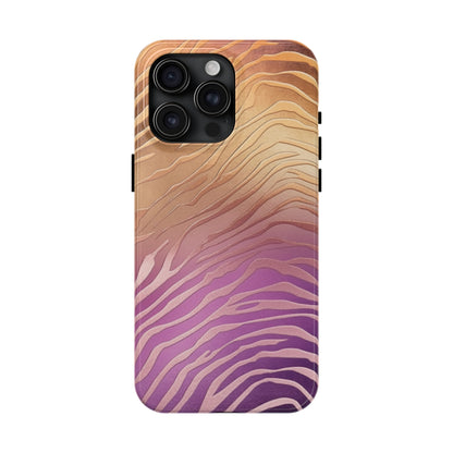 Modern Twist Zebra print design Phone Case- Lightweight, Impact Resistant Cover for iPhone 6, 6s, 12, 13, 14, 15