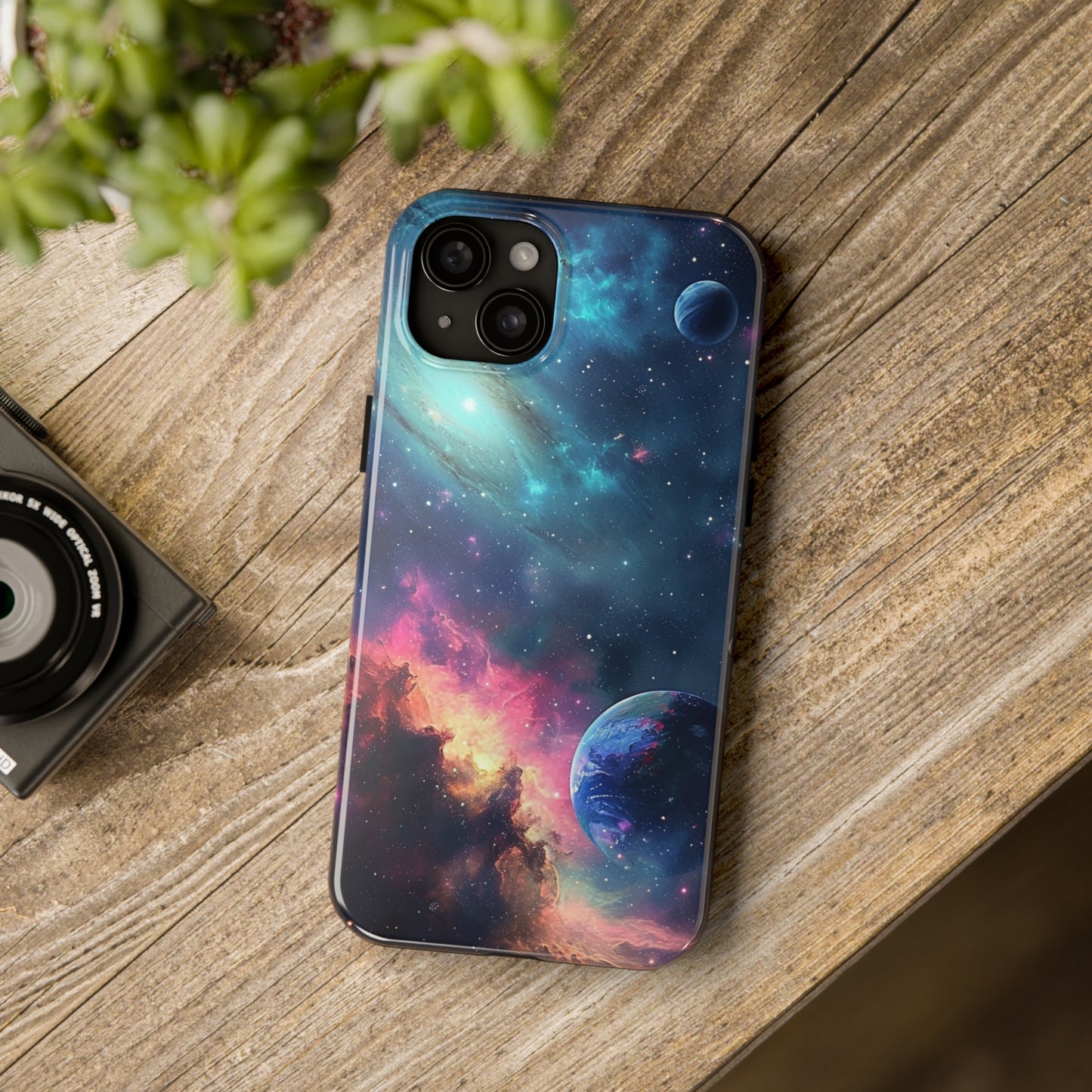 Galaxy pattern Digital print Design Tough Phone Case compatible with a large variety of iPhone models, Gift, Phone Case