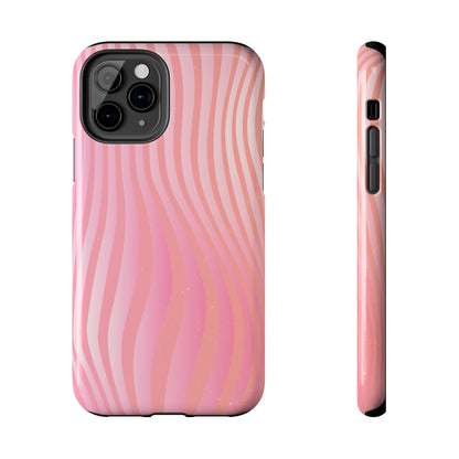 Pink Zebra Design Tough Phone Case compatible with a large variety of iphone models, Gift, Phone Case