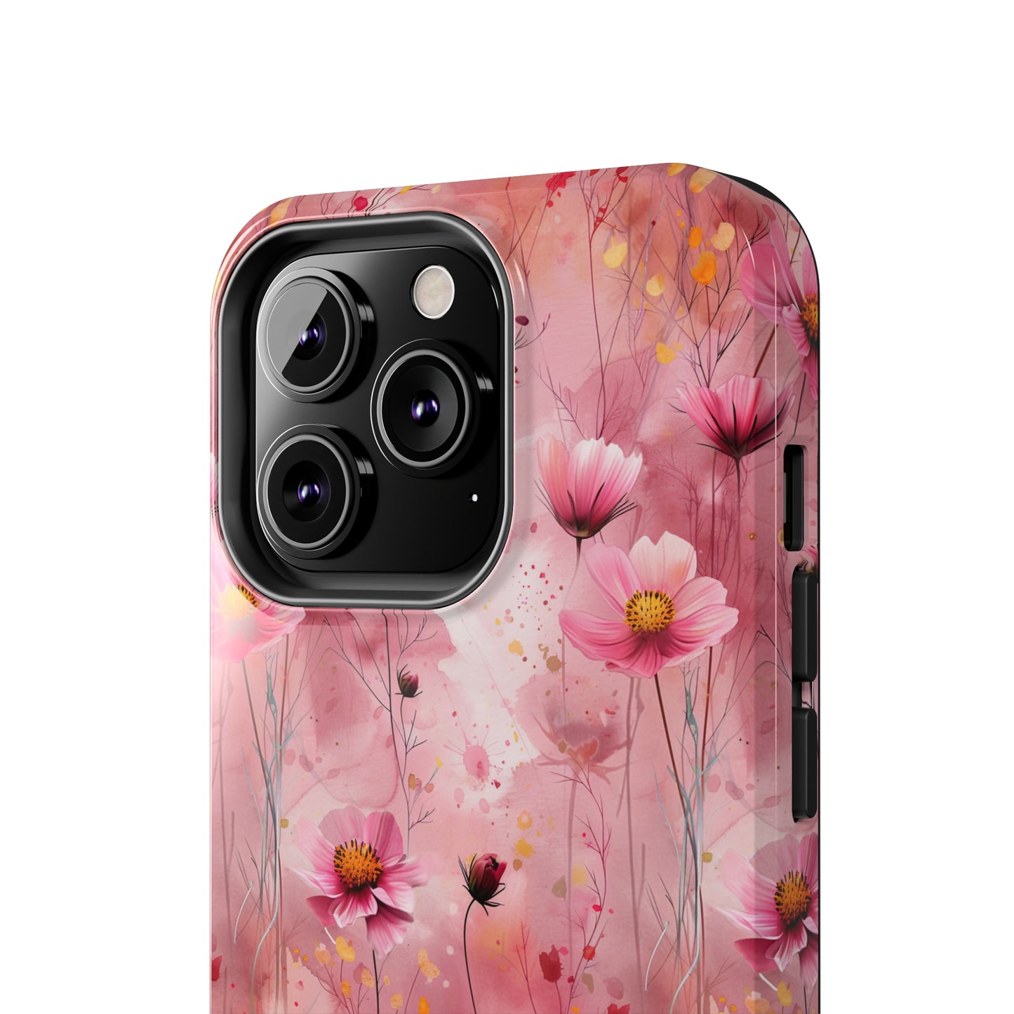 Pastel Grunge Floral pattern iPhone Case, Aesthetic Phone Cover, Artsy Floral Design, Protective Phone Cover compatible with a large variety of iPhone models, Phone Case, Gift