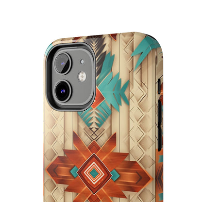 Beautiful Native American Pattern Design Tough Phone Case compatible with a large variety of iPhone models, Gift, Phone Case