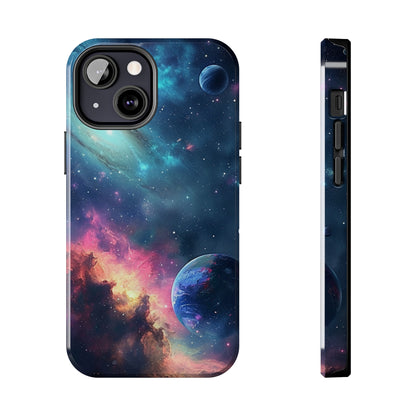 Galaxy pattern Digital print Design Tough Phone Case compatible with a large variety of iPhone models, Gift, Phone Case