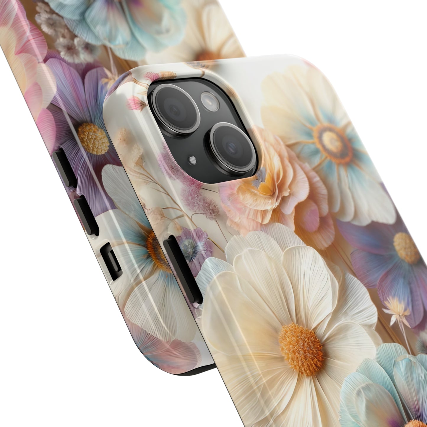 Beautiful Spring Flower Bouquet Digital print Design Tough Phone Case compatible with a large variety of iPhone models, Gift, Phone Case