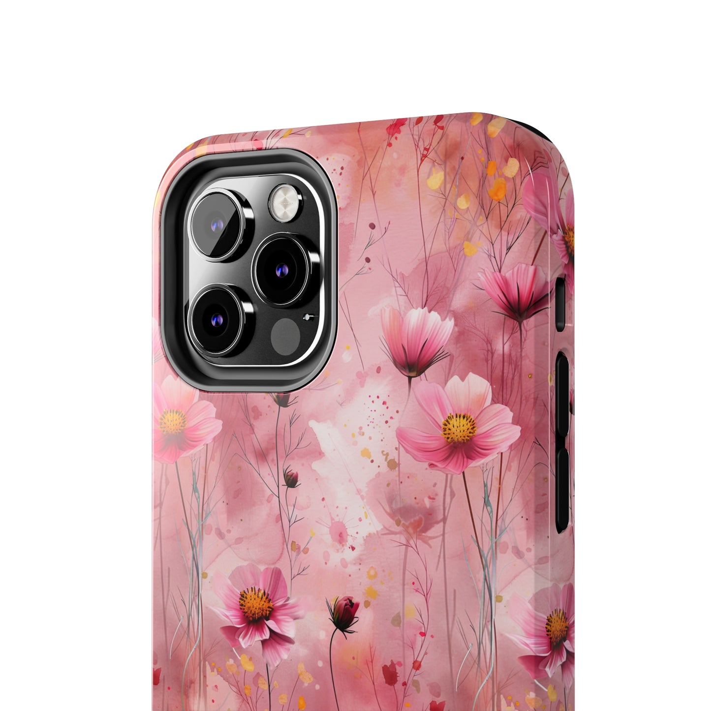 Pastel Grunge Floral pattern iPhone Case, Aesthetic Phone Cover, Artsy Floral Design, Protective Phone Cover compatible with a large variety of iPhone models, Phone Case, Gift