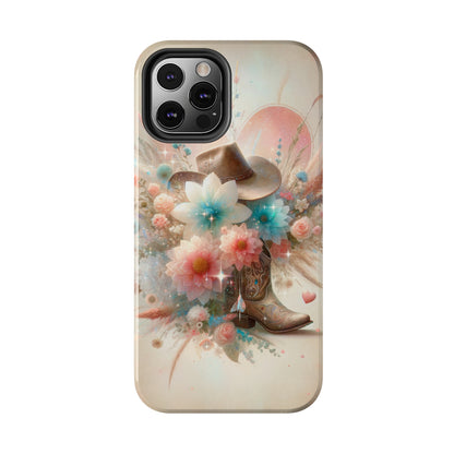 Western Boho Pattern Design Tough Phone Case compatible with a large variety of iPhone models, Gift, Phone Case