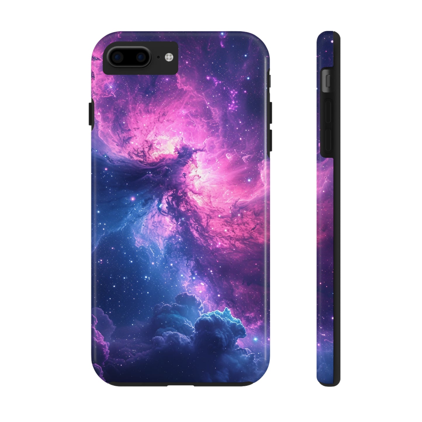 Cosmic Landscape Starry Night Design Phone Case- Lightweight, Impact Resistant Cover for iPhone 6, 6s, 12, 13, 14, 15