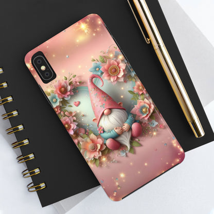 Super Cute Gnome Digital print Design Tough Phone Case compatible with a large variety of iPhone models, Gift, Phone Case