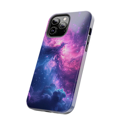 Cosmic Landscape Starry Night Design Phone Case- Lightweight, Impact Resistant Cover for iPhone 6, 6s, 12, 13, 14, 15