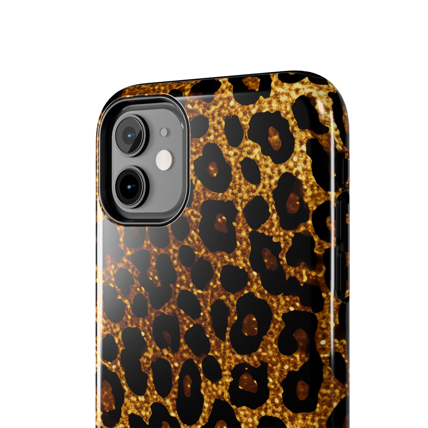 Cheetah Print design Tough Phone Case compatible with a large variety of iPhone models, Birthday Gift, Phone Case