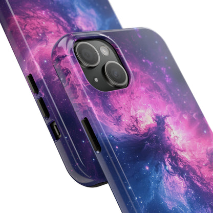 Cosmic Landscape Starry Night Design Phone Case- Lightweight, Impact Resistant Cover for iPhone 6, 6s, 12, 13, 14, 15