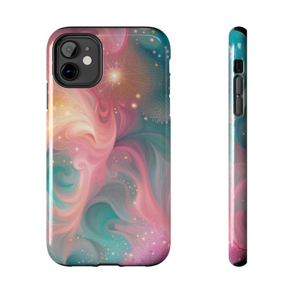 Pastel Pattern Design Tough Phone Case compatible with a large variety of iPhone models, Phone Case, Gift