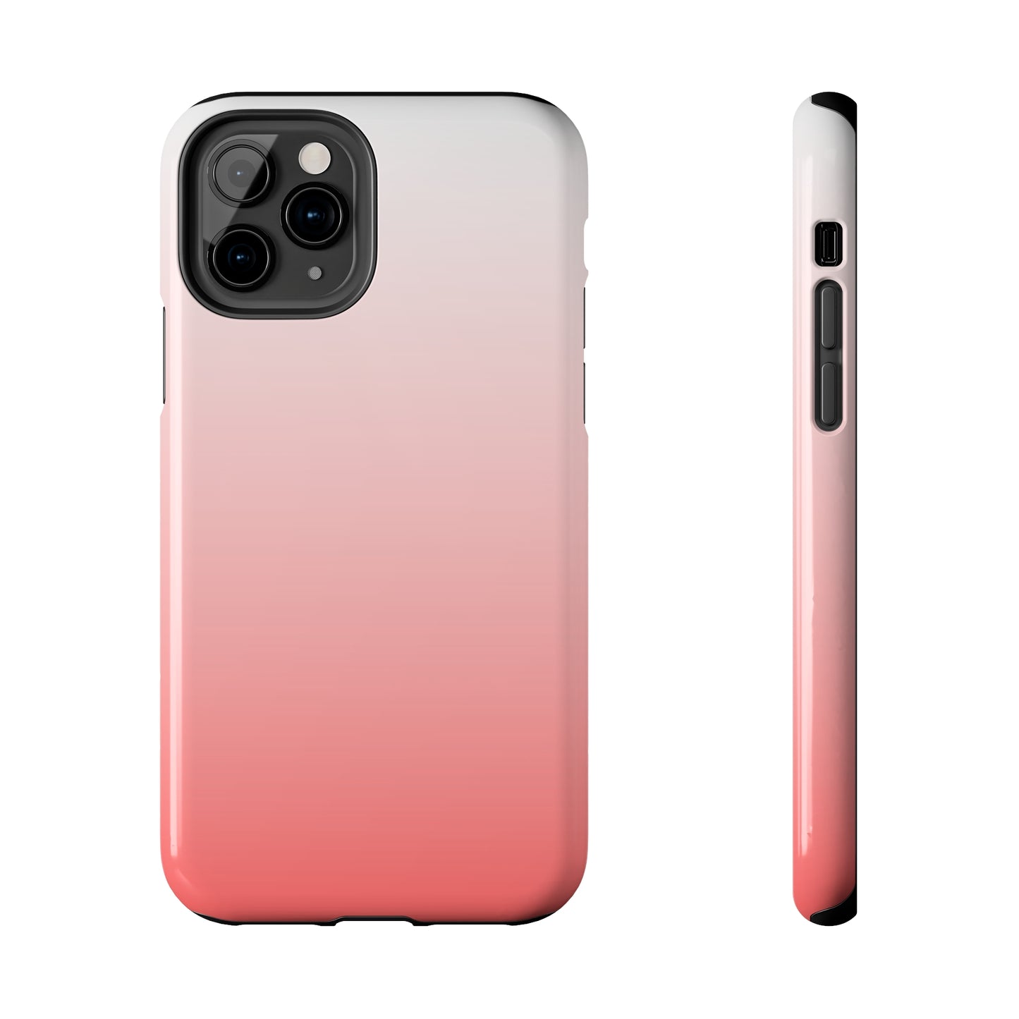 Pink Ombre Design Tough Phone Case compatible with a large variety of phone models, Gift, Phone Case