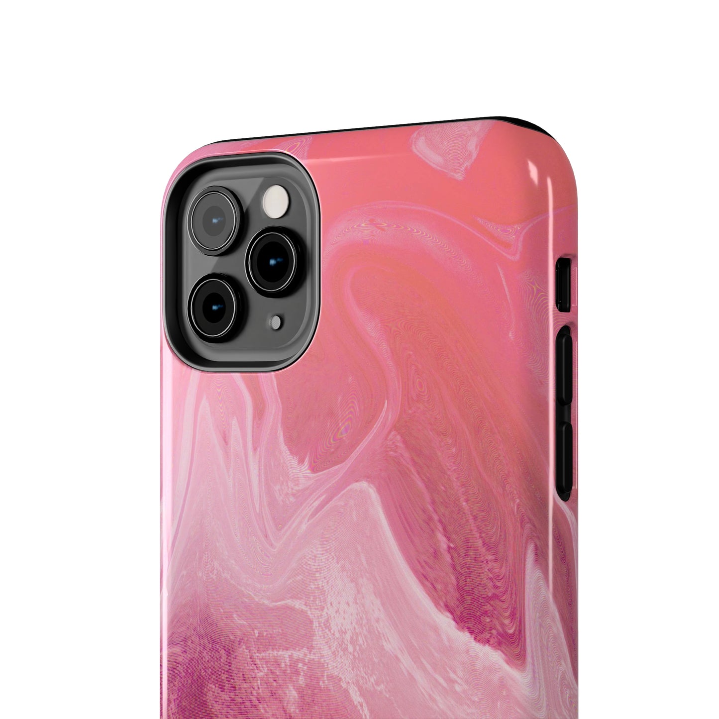 Pink Marble Design Tough Phone Case compatible with a large variety of iphone models, Gift, Phone Case