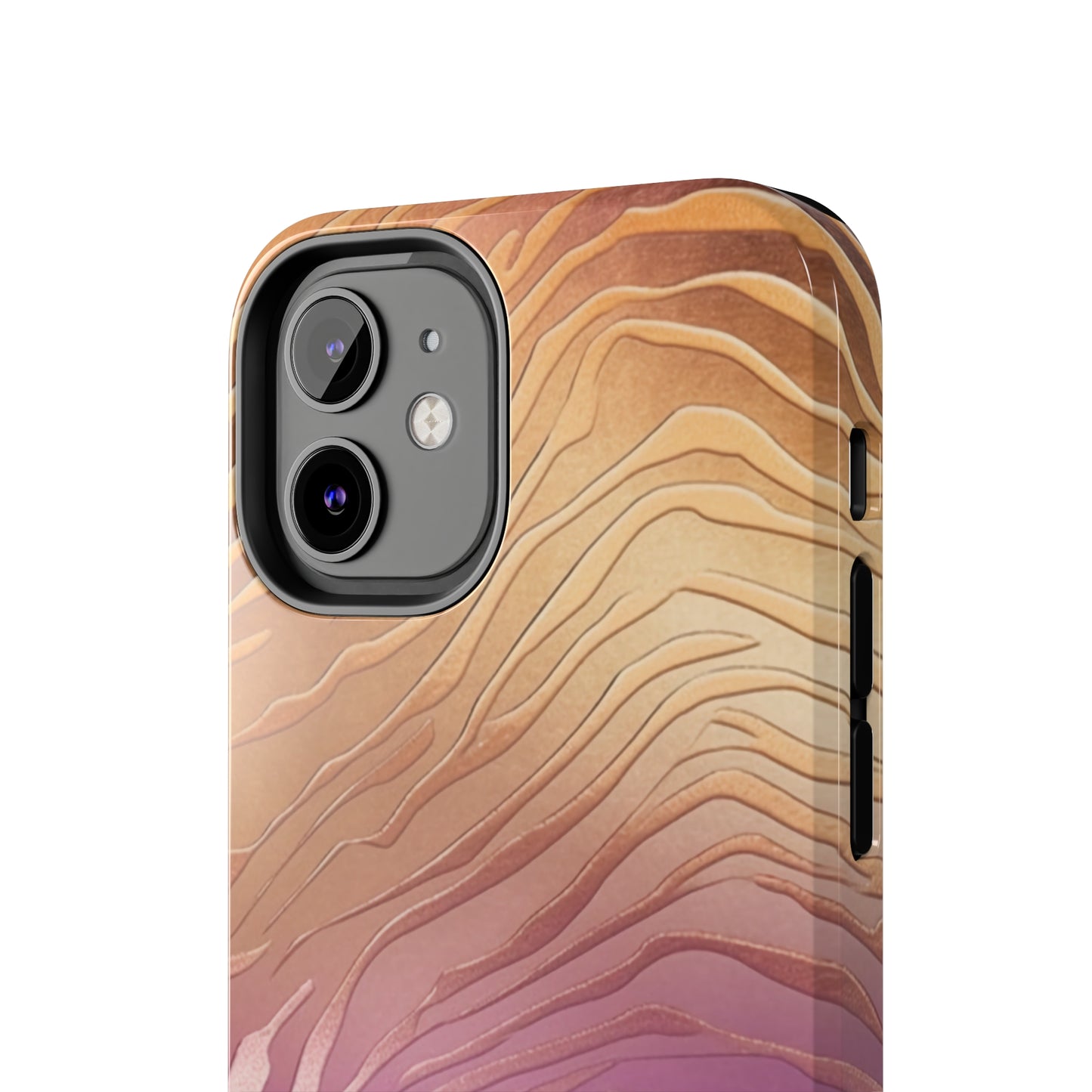 Modern Twist Zebra print design Phone Case- Lightweight, Impact Resistant Cover for iPhone 6, 6s, 12, 13, 14, 15