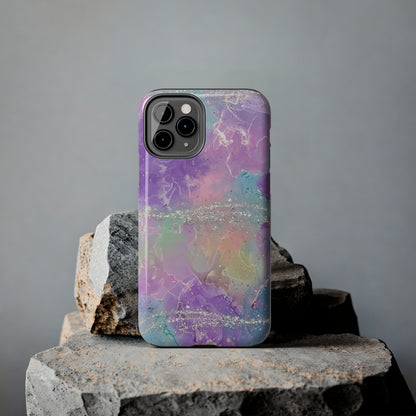 Watercolor print design Tough Phone Case compatible with a large variety of iphone models