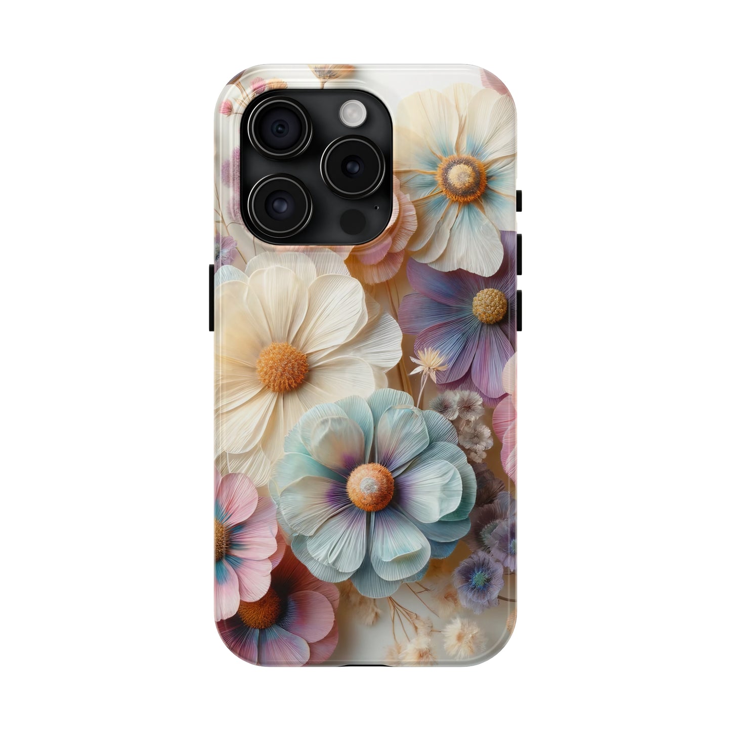 Beautiful Spring Flower Bouquet Digital print Design Tough Phone Case compatible with a large variety of iPhone models, Gift, Phone Case