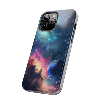 Galaxy pattern Digital print Design Tough Phone Case compatible with a large variety of iPhone models, Gift, Phone Case