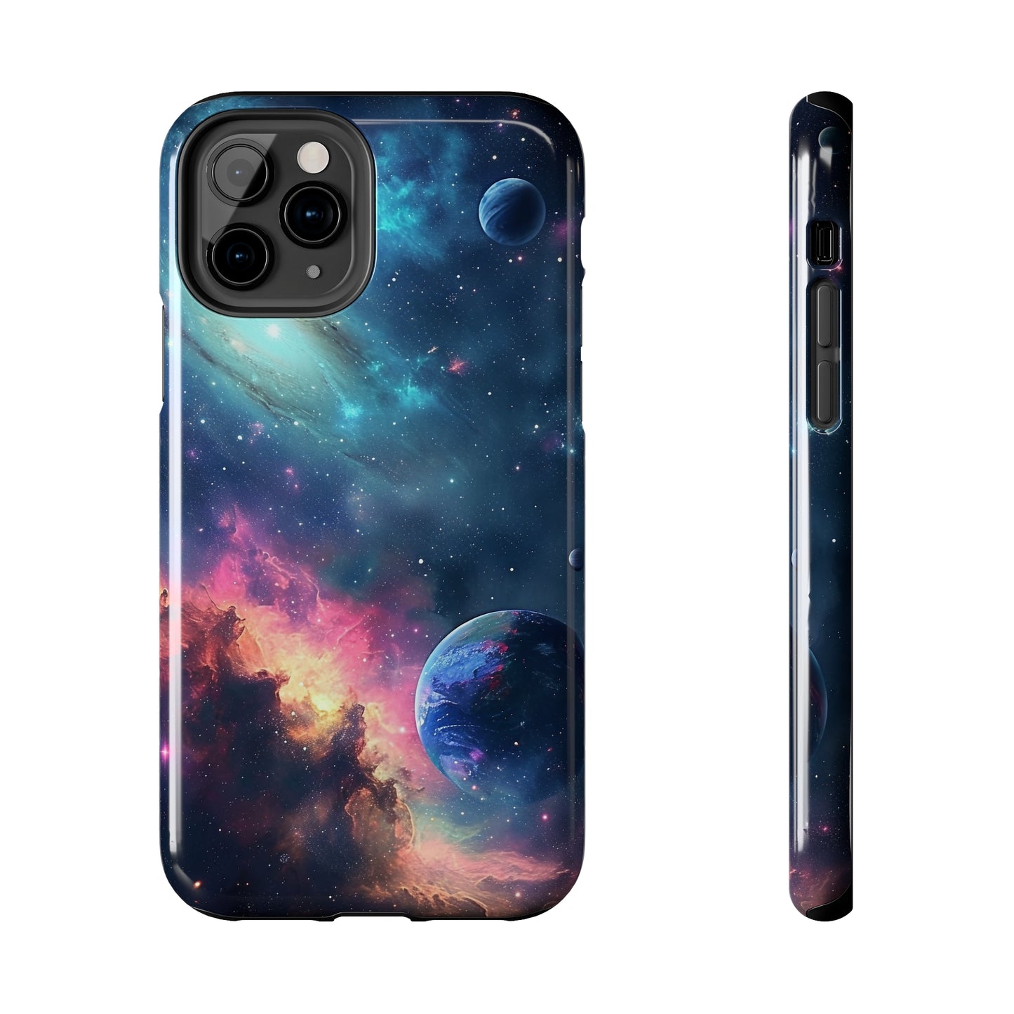 Galaxy pattern Digital print Design Tough Phone Case compatible with a large variety of iPhone models, Gift, Phone Case