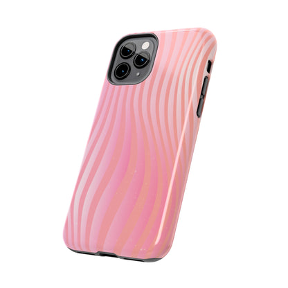 Pink Zebra Design Tough Phone Case compatible with a large variety of iphone models, Gift, Phone Case