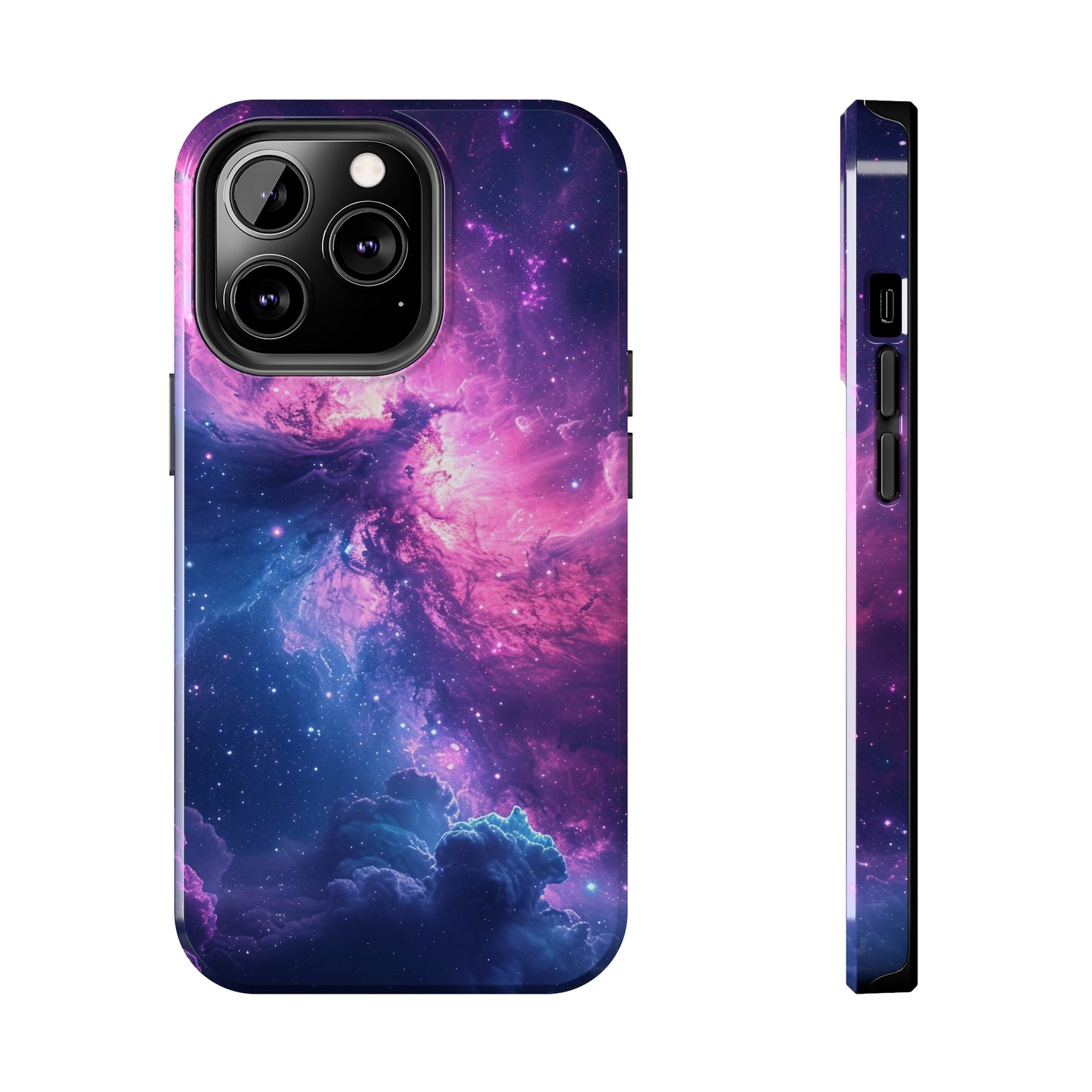 Cosmic Landscape Starry Night Design Phone Case- Lightweight, Impact Resistant Cover for iPhone 6, 6s, 12, 13, 14, 15