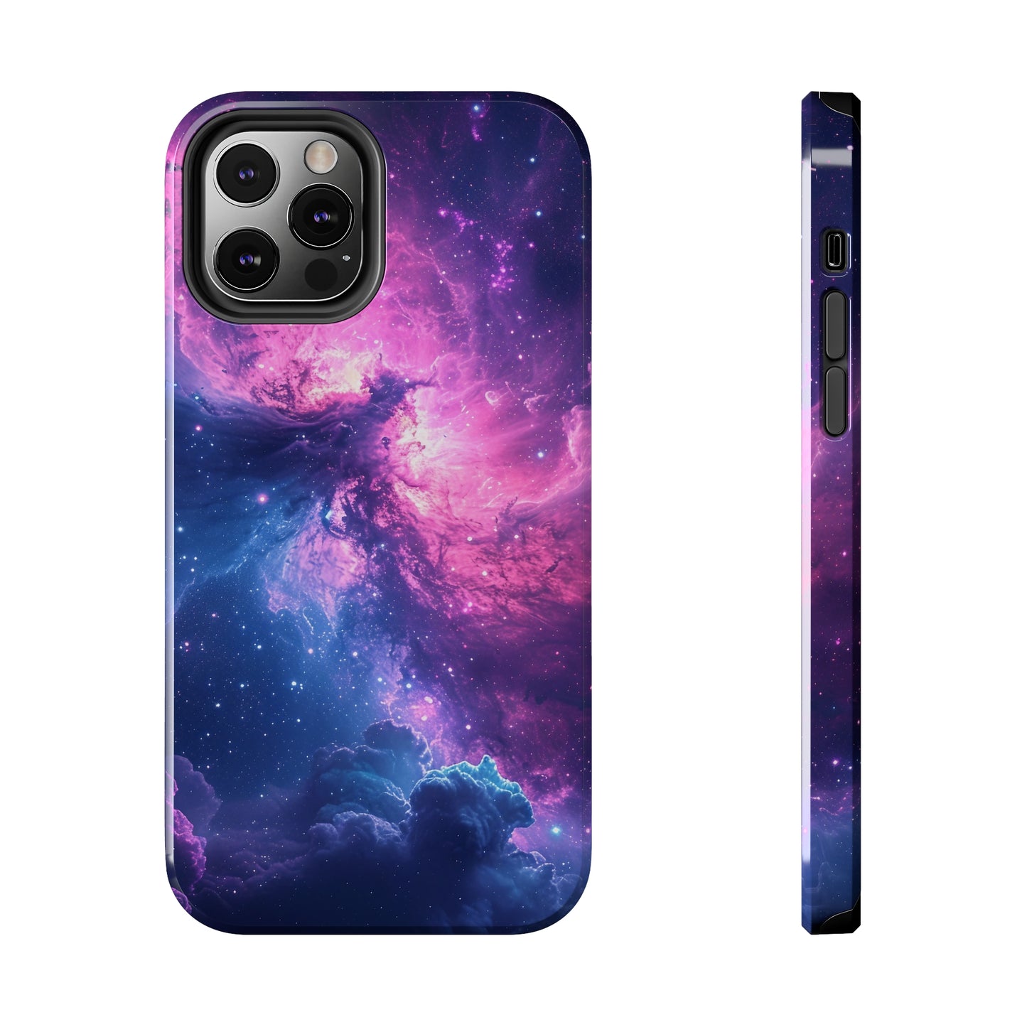 Cosmic Landscape Starry Night Design Phone Case- Lightweight, Impact Resistant Cover for iPhone 6, 6s, 12, 13, 14, 15