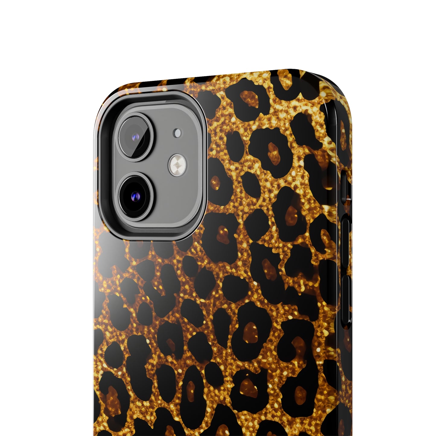 Cheetah Print design Tough Phone Case compatible with a large variety of iPhone models, Birthday Gift, Phone Case