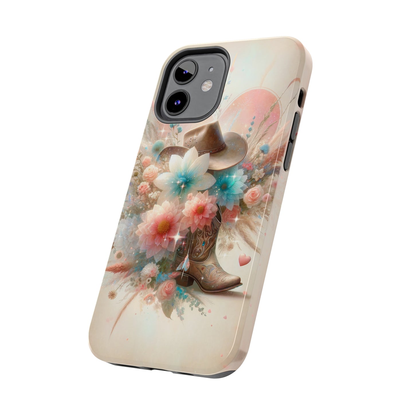 Western Boho Pattern Design Tough Phone Case compatible with a large variety of iPhone models, Gift, Phone Case