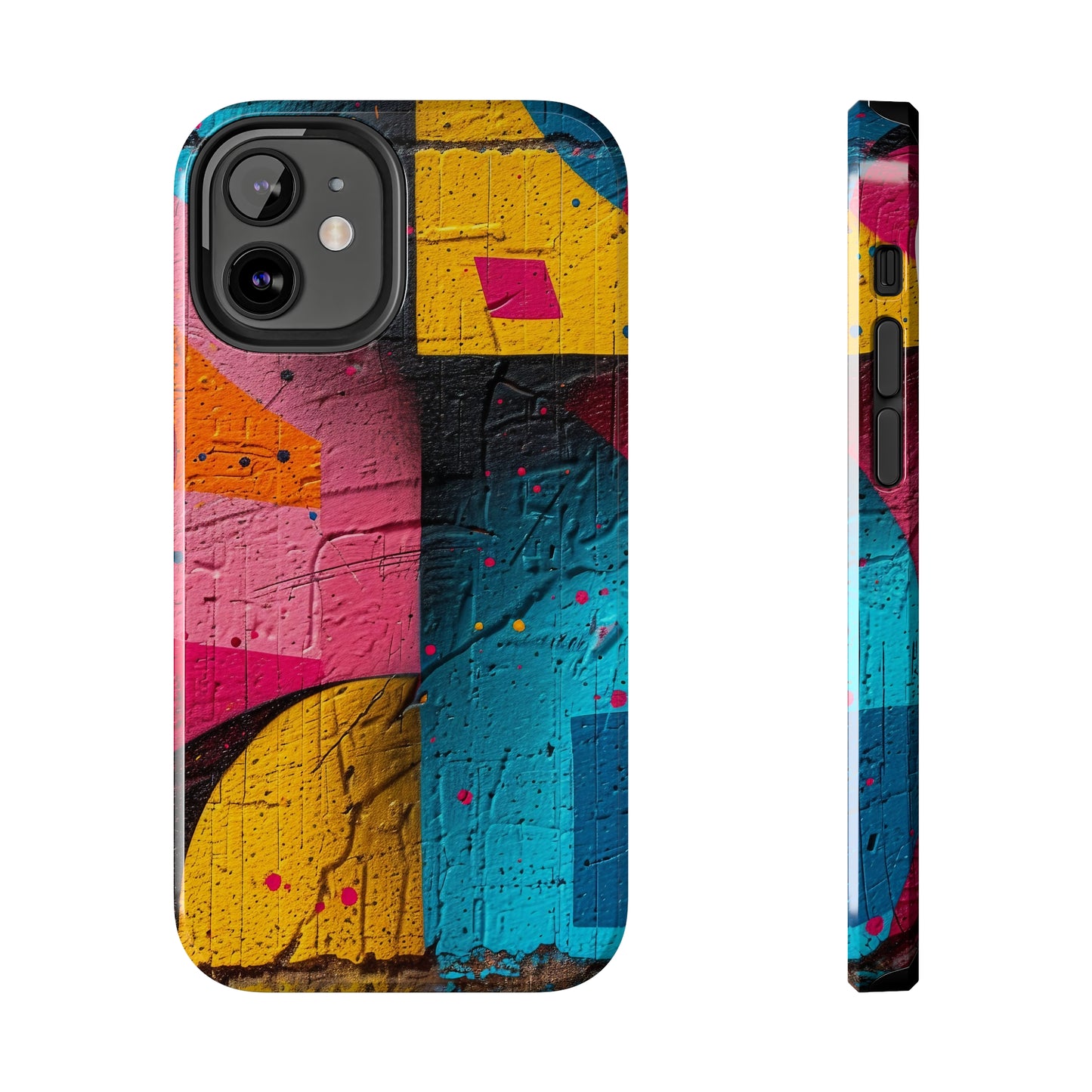 Graffiti Artwork Design Phone Case- Lightweight, Impact Resistant Cover for iPhone 6, 6s, 12, 13, 14, 15