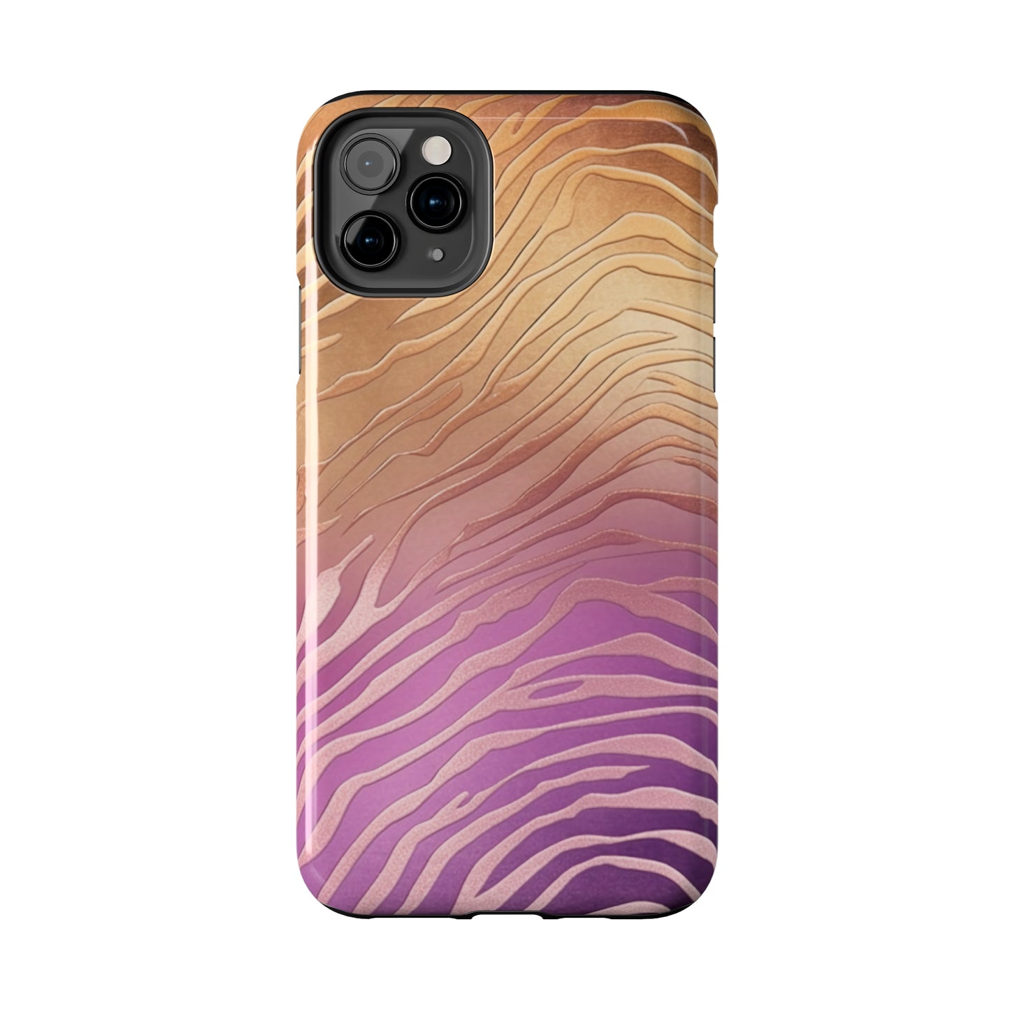 Modern Twist Zebra print design Phone Case- Lightweight, Impact Resistant Cover for iPhone 6, 6s, 12, 13, 14, 15