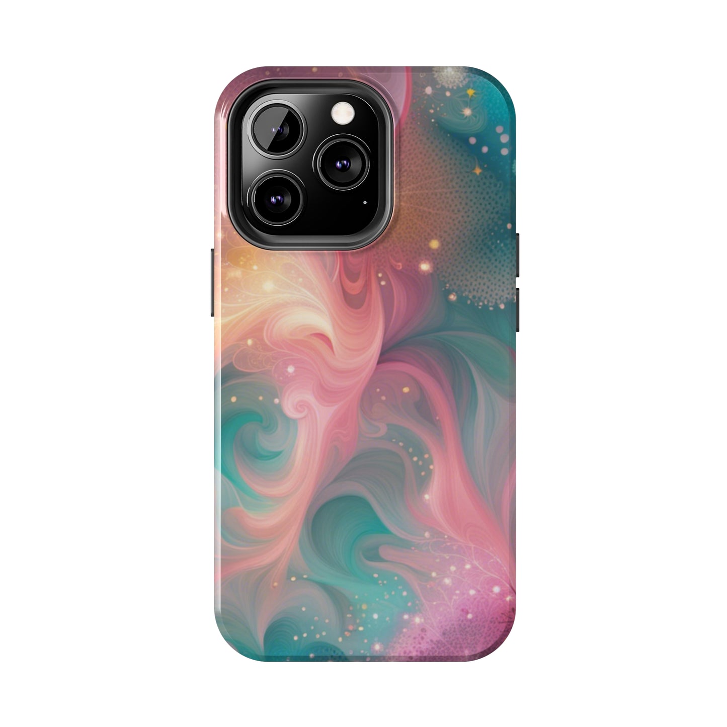 Pastel Pattern Design Tough Phone Case compatible with a large variety of iPhone models, Phone Case, Gift