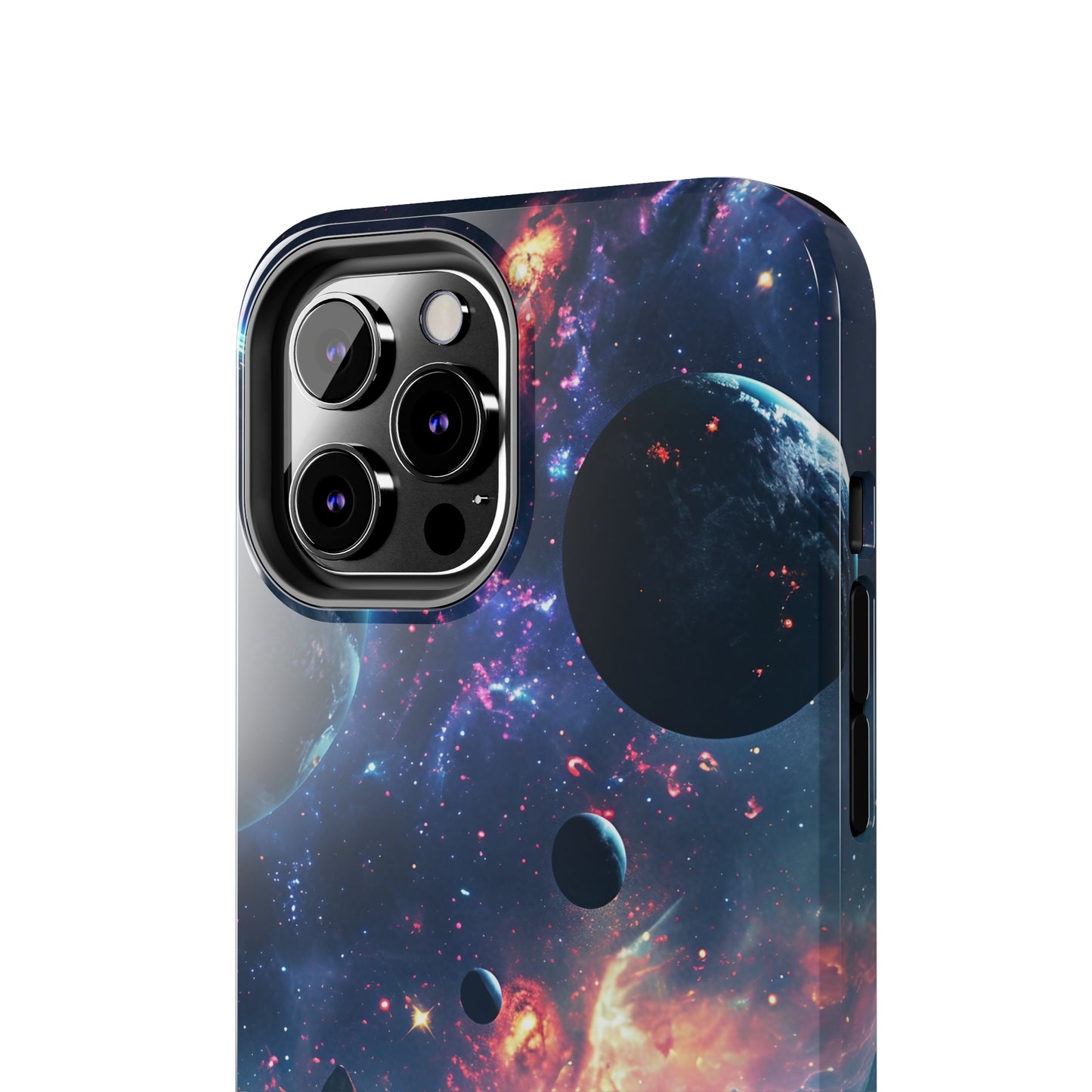 Galaxy Themed Digital print Design Tough Phone Case compatible with a large variety of iPhone models, Gift, Phone Case