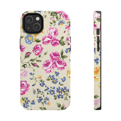 Western Pink Roses Design Tough Phone Case compatible with a large variety of iphone models