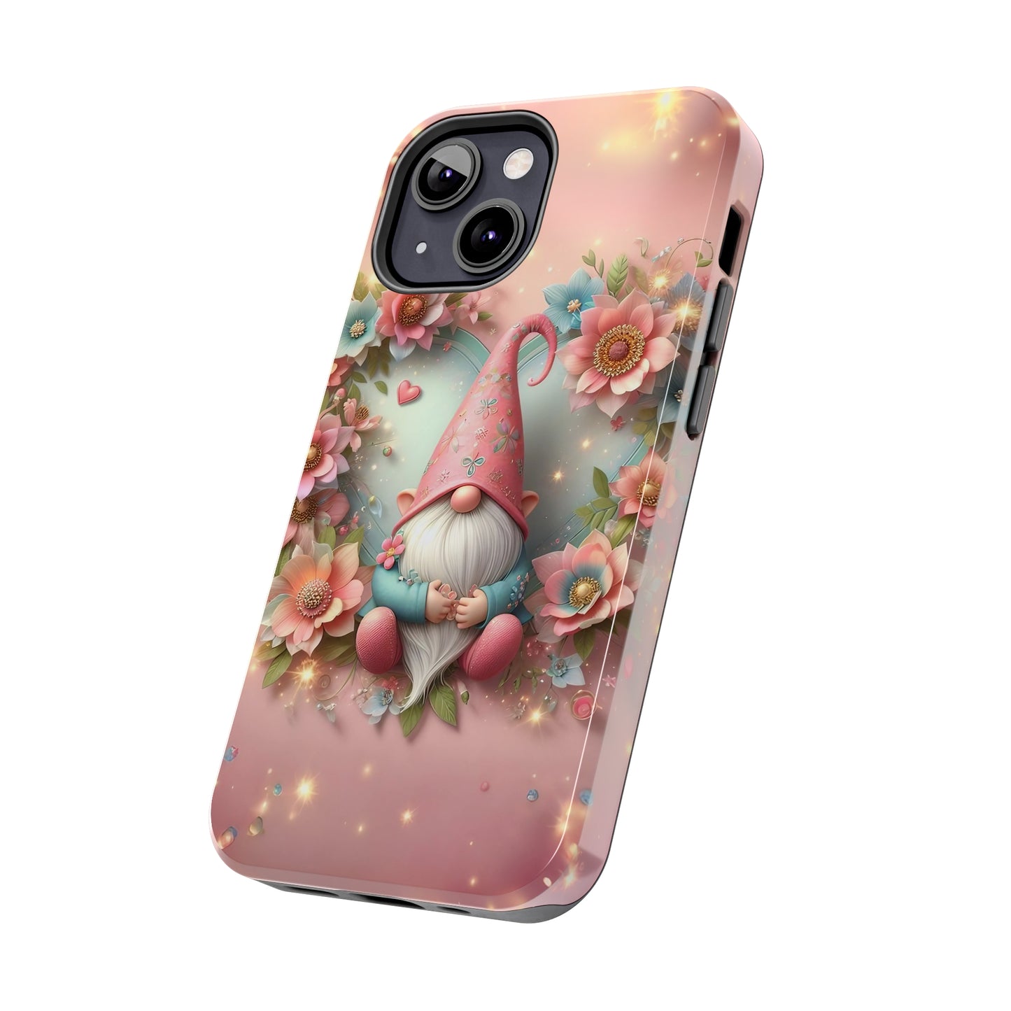 Super Cute Gnome Digital print Design Tough Phone Case compatible with a large variety of iPhone models, Gift, Phone Case